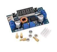XL4015 5A puissance réglable CC/CV Module de Charge abaisseur pilote LED voltmètre ampèremètre courant Constant tension constante(5A XL4015 Display)