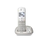 XL4951S - Téléphone sans fil - système de répondeur avec ID d'appelant/appel en instance - DECTGAP - (conférence) à trois capacité d'appel - argent
