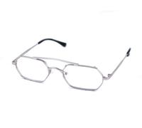 XLAB Unisex Honsu Montature da vista Métal Or Géométrique Antireflet Antireflet