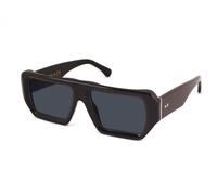 XLAB Unisex NOSY BE Lunettes de soleil Acétate Noir Fumée Carré Polarisé