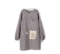 Xlabor Tablier avec Manches - Tablier de Peinture Imperméable Anti-Huile en Tissu avec Poche, gris, 103 x 80 cm (W H)