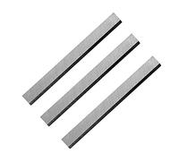 XLANDALYUEFA Lames de Rabot, Couteaux de gaufrage Remplacement Scheppach Passend for C6 06, Lame raboteuse à Bois for Le Travail du, 155x17x3mm, 3 pièces