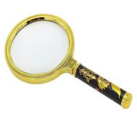 XLANDALYUEFA Loupe de bijoutier, Monocle, 60/70/80/90 mm, loupe portative 10X, lentille grossissante, Petite Taille, Neuve(70mm)