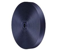 XLANDALYUEFA Sangle en Nylon Robuste, 38 mm, Multicolore, 5 à 50 mètres(Dark Blue,5 Yard)