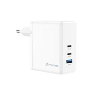XLayer Chargeur Rapide USB-C I 140 W PD I GaN I 3 Ports I Compatible avec MacBook Pro/Air, iPhone 16 15 Pro Max/15/14 Pro Max/14/13, iPad Pro, Galaxy S23 Ultra/S22, Lenovo
