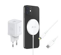 XLayer MagFix Pro 15W Blanc Kit Charge magnétique sans Fil