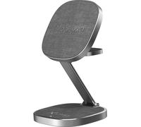 XLAYER MagFix Pro 3 in 1 Station de charge inductive grise, 15 watts