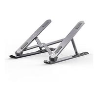 Xlayer Support Pliable Gris pour Ordinateur/Ordinateur Portable