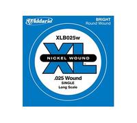 XLB025W, corde longue, .025 - Corde au détail filet nickel - guitare basse