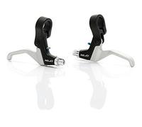 XLC 1292464 Lot de 2 leviers de frein Noir/argenté