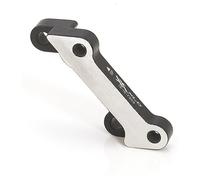 XLC 2500371800 Disque de Frein, Pièces de Vélo Mixte, Noir, 203 mm