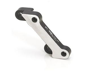 XLC 2500371800 Disque de Frein, Pièces de Vélo Mixte, Noir, 203 mm