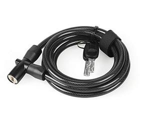 XLC 2502322000 Serrure à Spirale Unisexe pour Adulte Noir Taille Unique