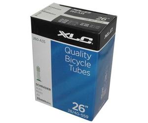 XLC - 2508261200 - Vélo Tuyau 26 x1.0/1.5 25/40-559 AV 33 mm - Taille Unique Noir