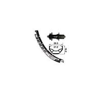 XLC 27,5´´ Hinterrad Rodi Black Skirt Disc Evo 6-Loch 8-10-fach
