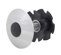 XLC Accessoires A-Head Plug Ap-s01 Alu 1 1/8 Pouces, Pièces de Vélo Mixte-Adulte, Argenté, 8 x 8 x 8 cm