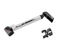 XLC Alpha PU M01 6 Bar Silver Aluminium Mini Pump Dual Head