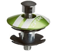 XLC Ap-s01 Plug en Aluminium 1 1/8", Mixte, 2500520618, Vert, 8 x 8 x 8 cm