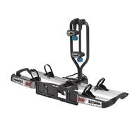 XLC Porte-vélos Azura Easy LED VC-C09 - 2 vélos - Argenté/Noir