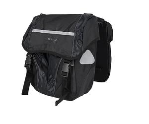 XLC Ba-s63 Pièces de Vélo, Sacoche Porte-Bagage Mixte-Adulte, Noir, Taille Unique