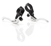 Paire leviers de freins xlc bl r02 cross diametre 31 8mm noir argent