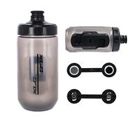 XLC Bouteille d'eau de vélo : MRS Set MR-S12 avec adaptateur pour MRS Rail MY2021 existant sur roue, adaptateur pour Fidlock et bouteille d'eau, 450 ml