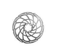 XLC BR-X135 DISCO DE FRENO 6 AGUJEROS 160 mm PLATA pour cyclistes, performance et montage sûrs, compatibilité pratique
