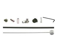 XLC BR-X94 KIT CABLE FRENO ROLLER BRAKE CON FUNDA NEGRA 1700/2350 mm (INC. ACCESORIOS)