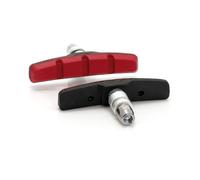 XLC BS-V01 SET 4 PATINS V-BRAKE 70 mm NOIR/ROUGE - 2500383200 - 4032191662466
