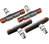 XLC BS-V10 Lot de 4 Patins de Frein Aspect Carbone 72 mm
