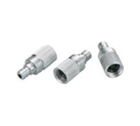XLC Ventiladapter-2501960058 Pieces de Velo Adulte-Mixte, argenté, Taille Unique