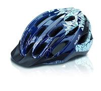 XLC Casque de vélo Unisexe BH-C20 Bleu 53-57 cm
