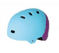 XLC Casque urbain 'BH-C22', taille : 53-59 cm, bleu clair/violet