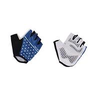 XLC CG-S10 GUANTES Cortos Azul Puntos BLANCOS T.L