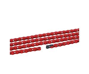 XLC Chaîne simple vitesse CC-C09 1/2 x 1/8 112 Gl Rouge