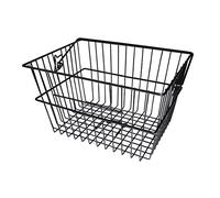 XLC City Panier de Roue arrière Adulte Unisexe, Noir, 40 x 33 x 25 cm