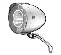 XLC CL-F20 PHARE LED 20LUX A/SUPPORT NIROSTA 4 PILES CHROMO - 2500221100 -