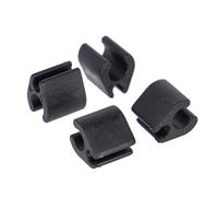 XLC Clip de câble 2500361021 Adulte Unisexe, Noir, 2,5mm