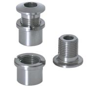 XLC 2502840001-Kettenblattschraube Pieces de Velo Adulte-Mixte, Noir, Taille Unique