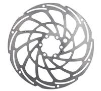 Xlc Br-x138 6b Brake Disc Argenté 180 mm Silver