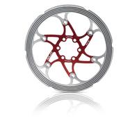 XLC Disque De Frein BR-X59 Spider Flottant Avec Bague De Finition 180 mm, 6 Vis