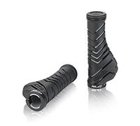 XLC Ergonomic GR-Kabel S30 Poignée de vélo 130 mm Noir/Gris