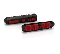 XLC ersatzbremsgummi Road x04 BS-Lot de 55 mm (Noir/Rouge)