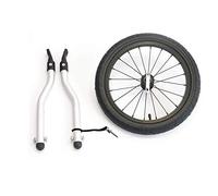 XLC Fahrradanhänger-3092008011 Remorque de vélo Jeunesse Unisexe, Noir, 40,6 cm (16")