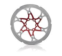 XLC-Frein à Disque bR-Friction x59 CNC Rouge/Argent-diamètre 160 mm - 2500322500