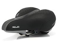 XLC Diverse Fahrradsattel City Globetrotter Sa-g02 Pieces de Velo Homme, Noir, 27 x 21 10 cm