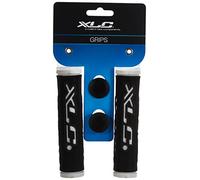 XLC Griffe Dual Colour Gr-g07 Pièces de Vélo Mixte, Schwarz/Weiß, 125 mm