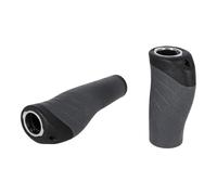 XLC Griffe Ergonomic Gr-s04 Pieces de Velo Mixte, Schwarz/Grau (92/135 mm), 135/92 mm