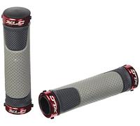 XLC Griffe Ringo GR-S05 130mm, Grau/Anthrazit, Klemmringe Rot Mixte