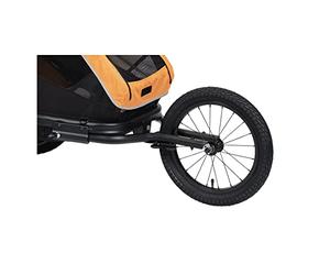 XLC Jeu de Roues pour remorque Enfant Combinaison S Accessoires Vélo Sport Multicolore (Multicolore) Taille Unique